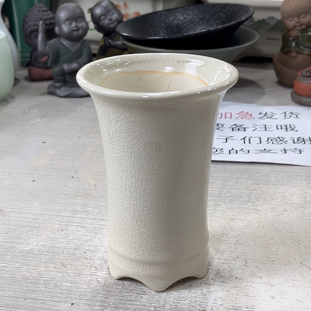 陶瓷绿植多肉微瑕花盆口径9*13