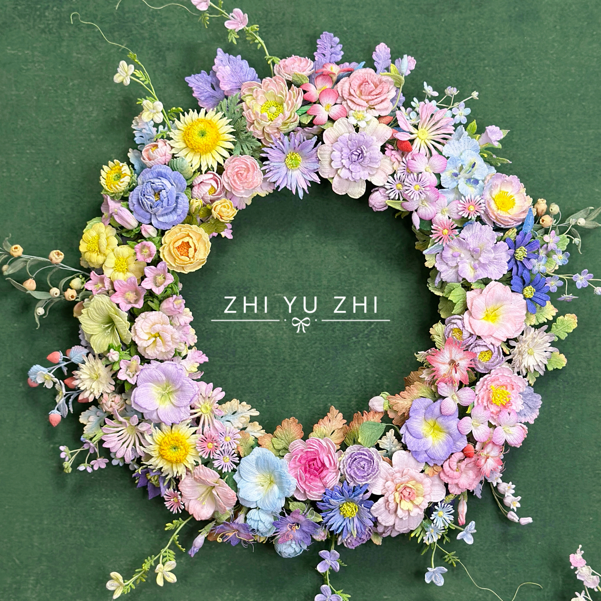 （改价定制链接）钩针工艺品摆件创意高档轻奢简约中式欧式卧室玄关