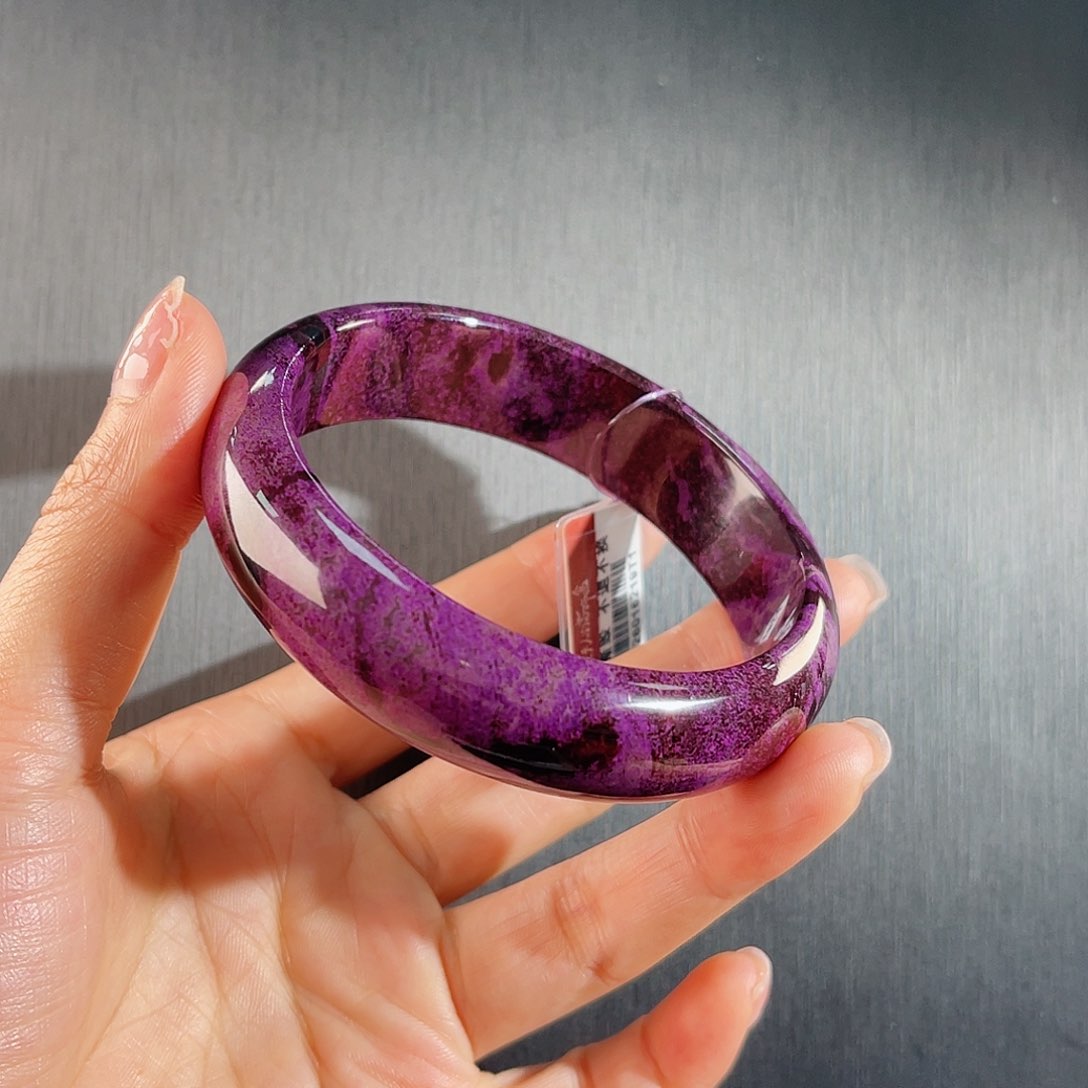 苏纪石（舒俱来）南非舒俱来老矿料手镯未镶嵌