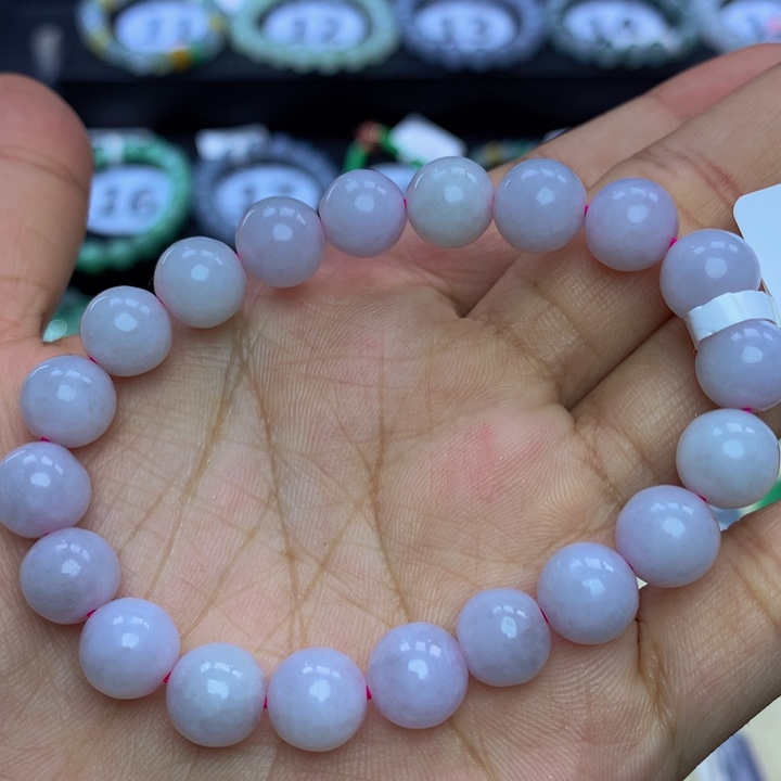 翡翠手链未镶嵌翡翠9+