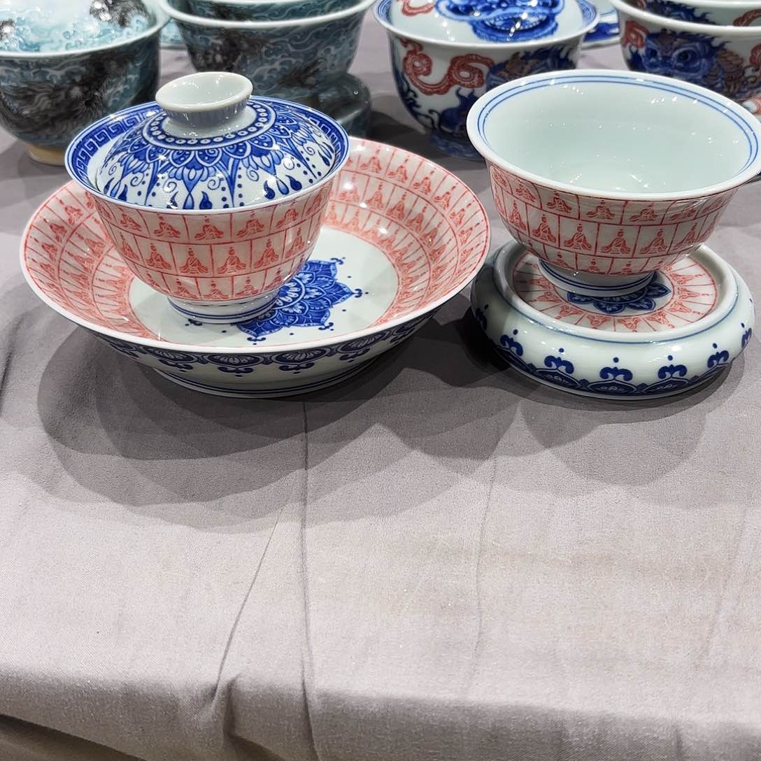 瓷片景德镇瓷器展和