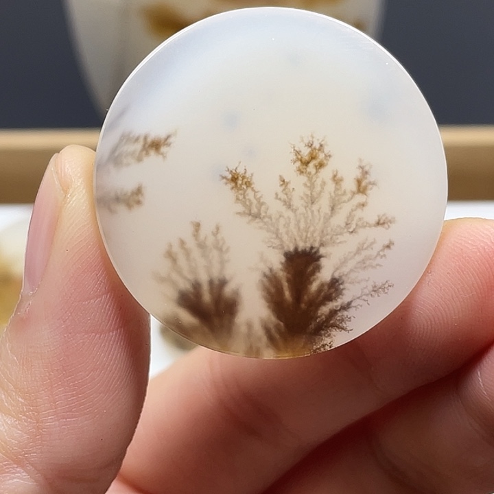 如***戏玛瑙/玉髓未镶嵌颈饰