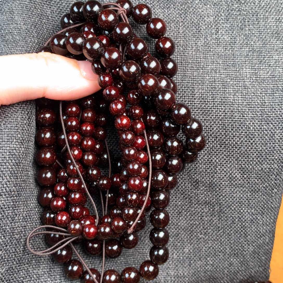 小叶紫檀手串/手链达*定制