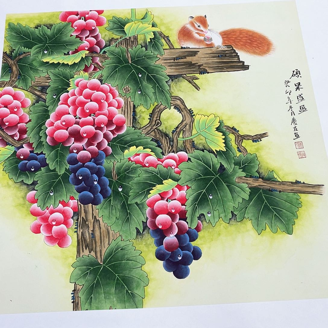 国画李庆友老師精品作品
