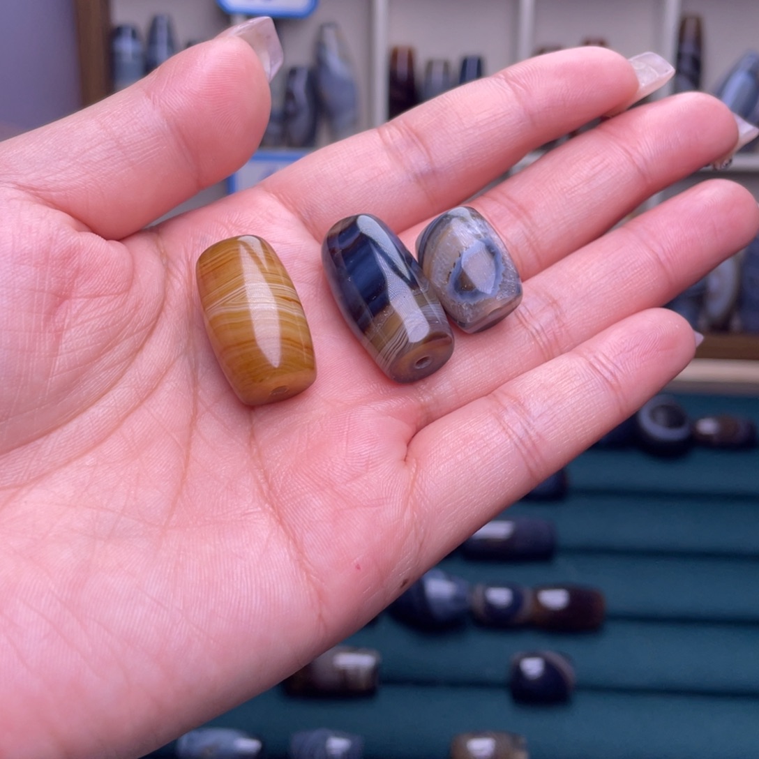 统***适玛瑙/玉髓合金颈饰