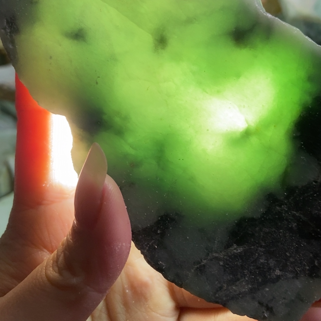 翡翠未镶嵌挂件天然翡翠