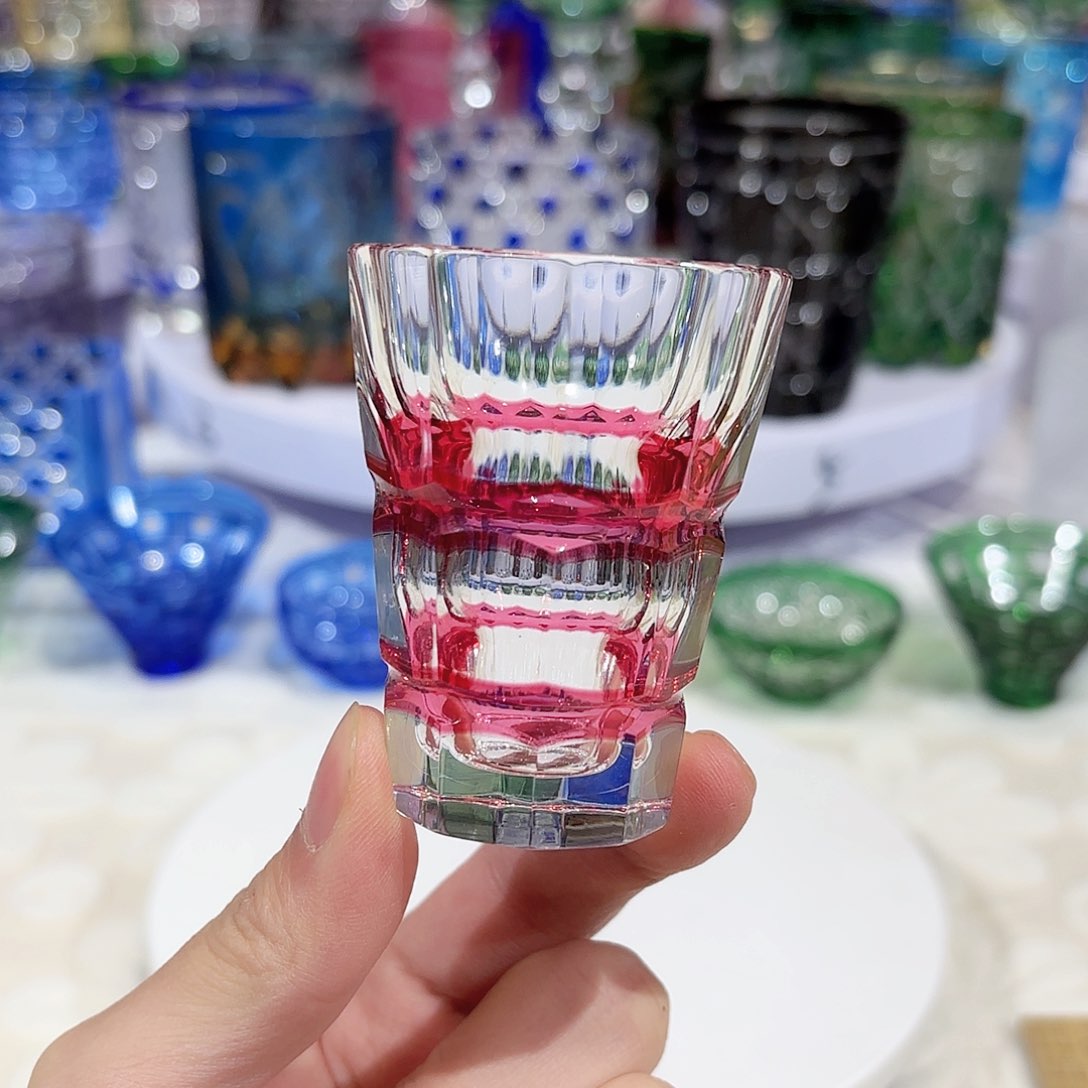 水晶杯水晶花瓶果盘通宝工艺品