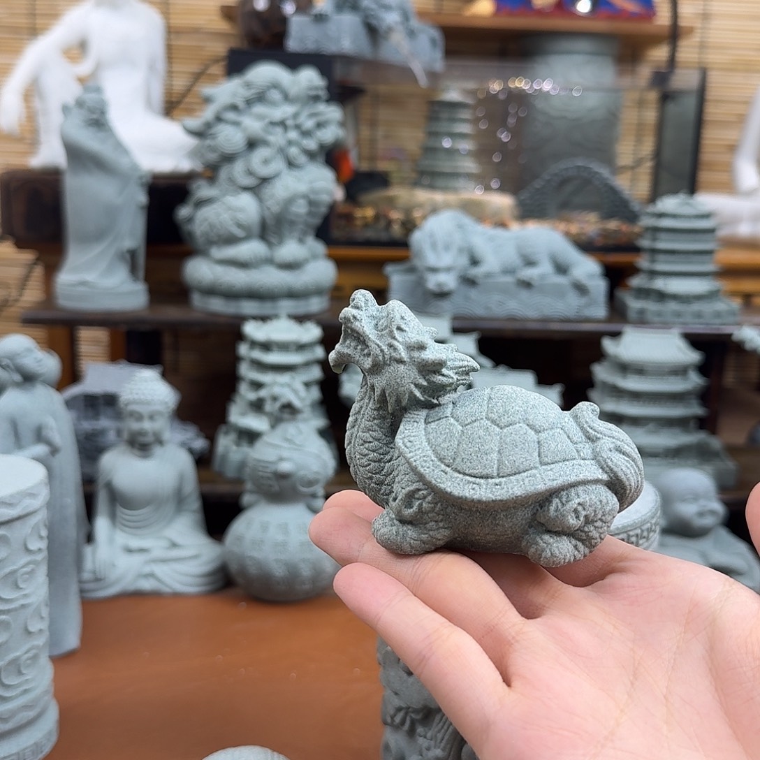 石头青砂石小龙龟