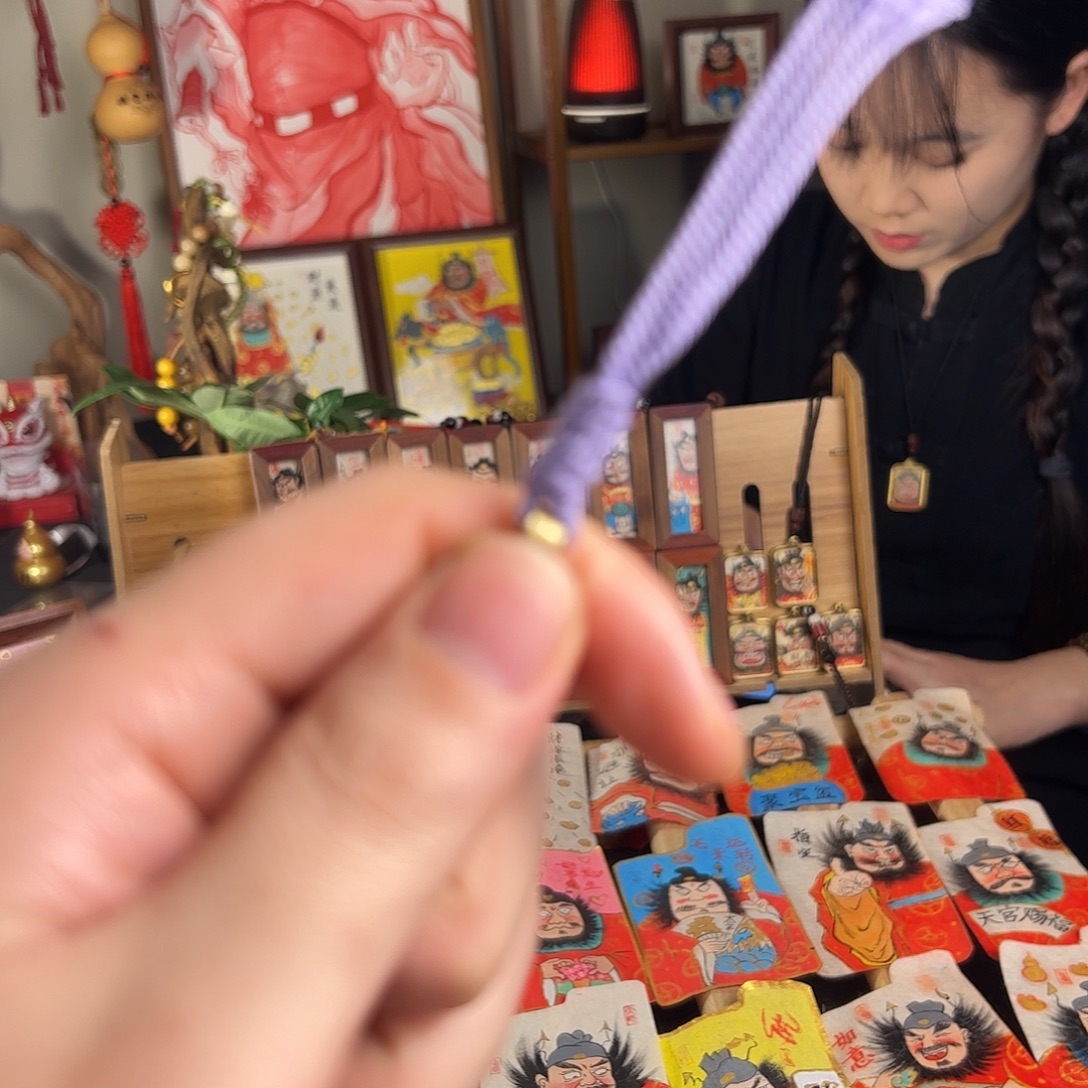 兔***.纯手绘手工制作挂件