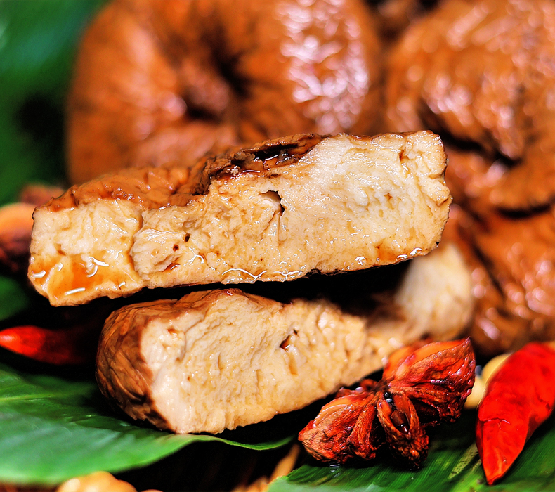 安徽皖南特产蒲草香干传统手工老卤香味浓郁可炒菜凉拌即食