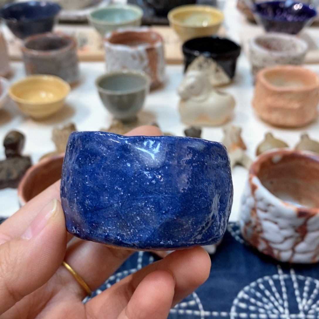 柴烧侘寂粗陶茶具