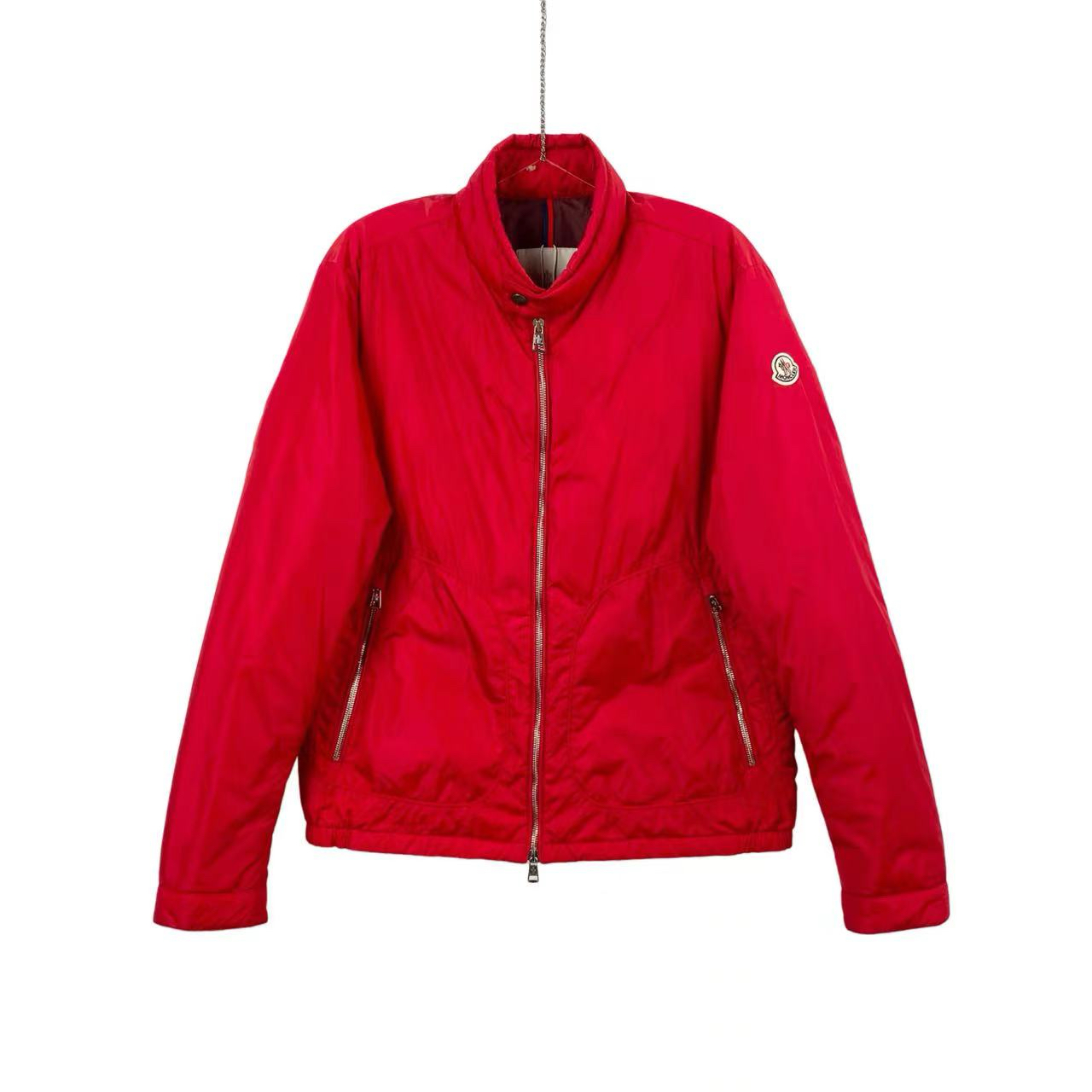 95新 MONCLER  AA0920红色羽绒服外套 3码 
