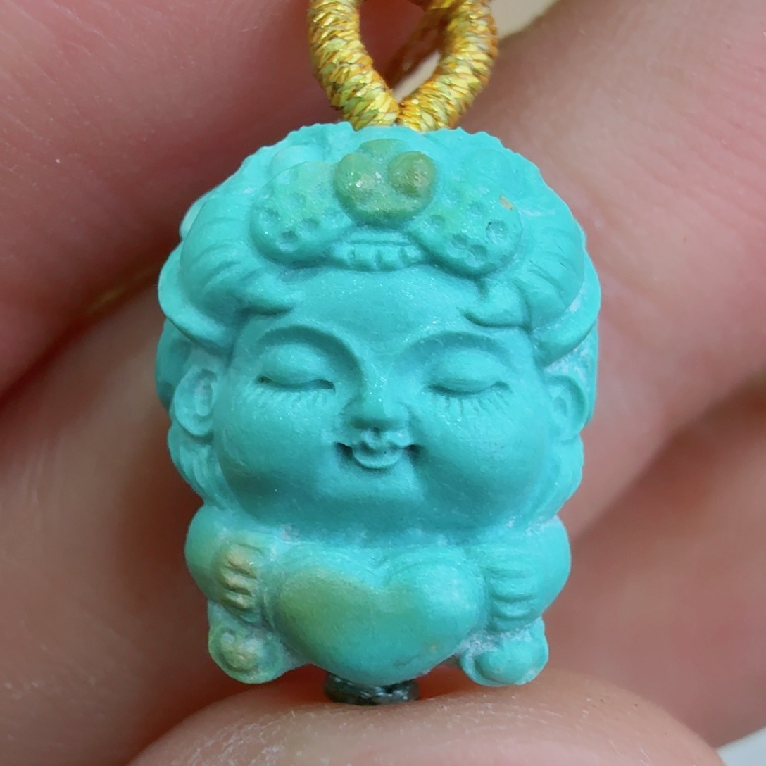 绿松石未镶嵌配饰