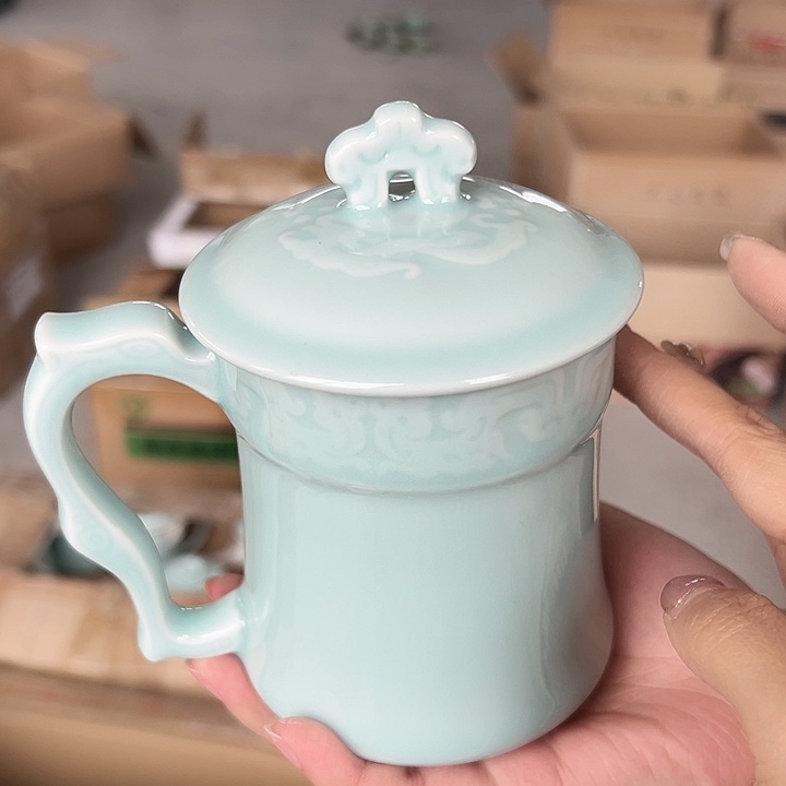 小米茶器龙泉青瓷