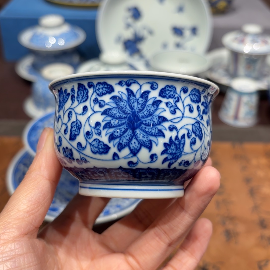 瓷片景德镇纯手工手绘