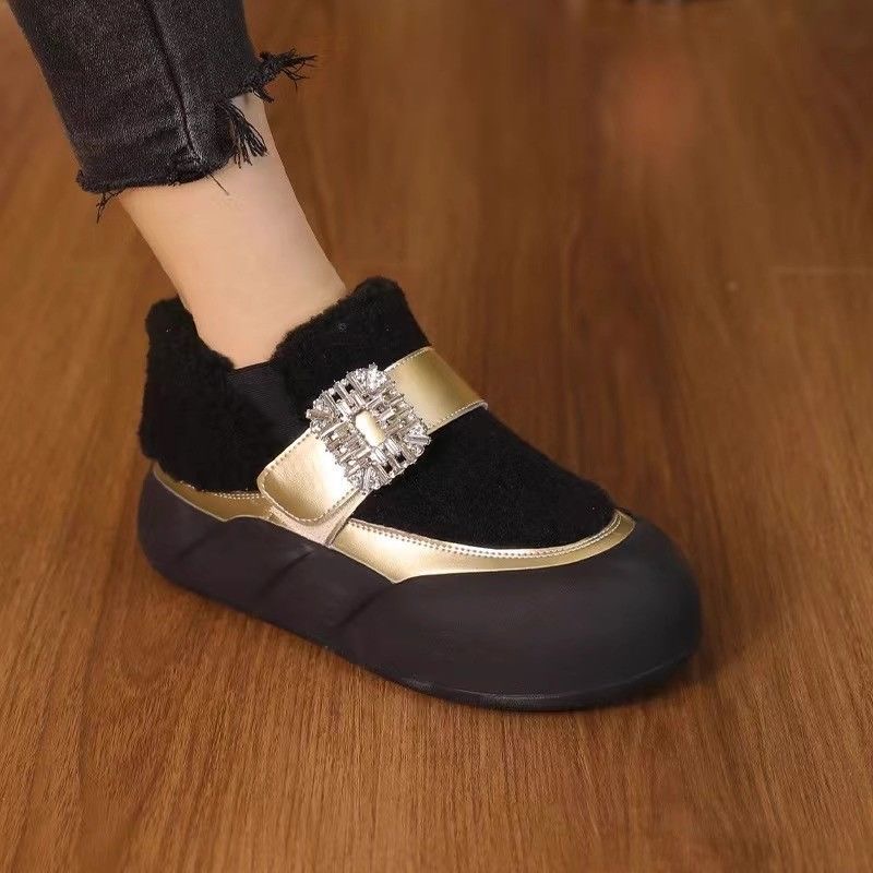 断码雪地靴女冬季加绒时尚百搭女鞋子C6