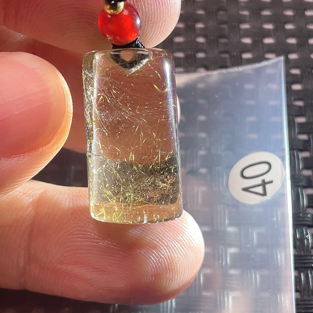 【闪购商品】颈饰未镶嵌水晶凉**男