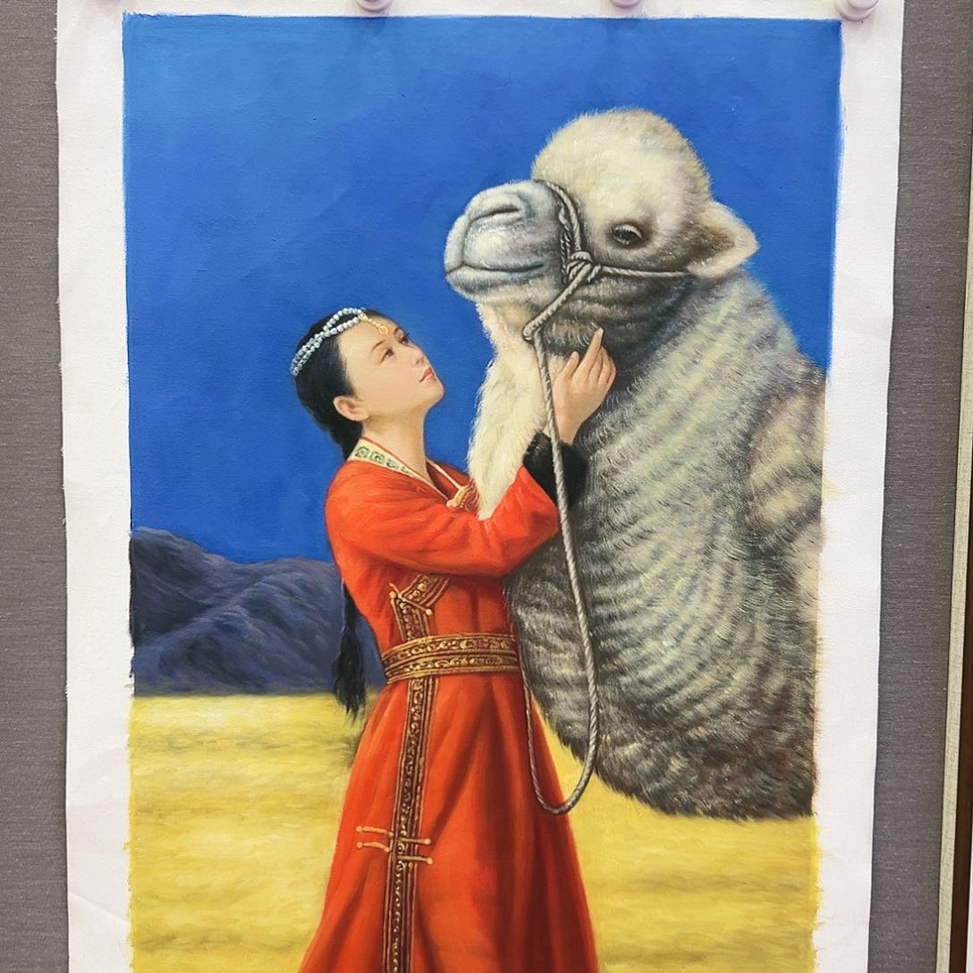 国画二郎展览原作