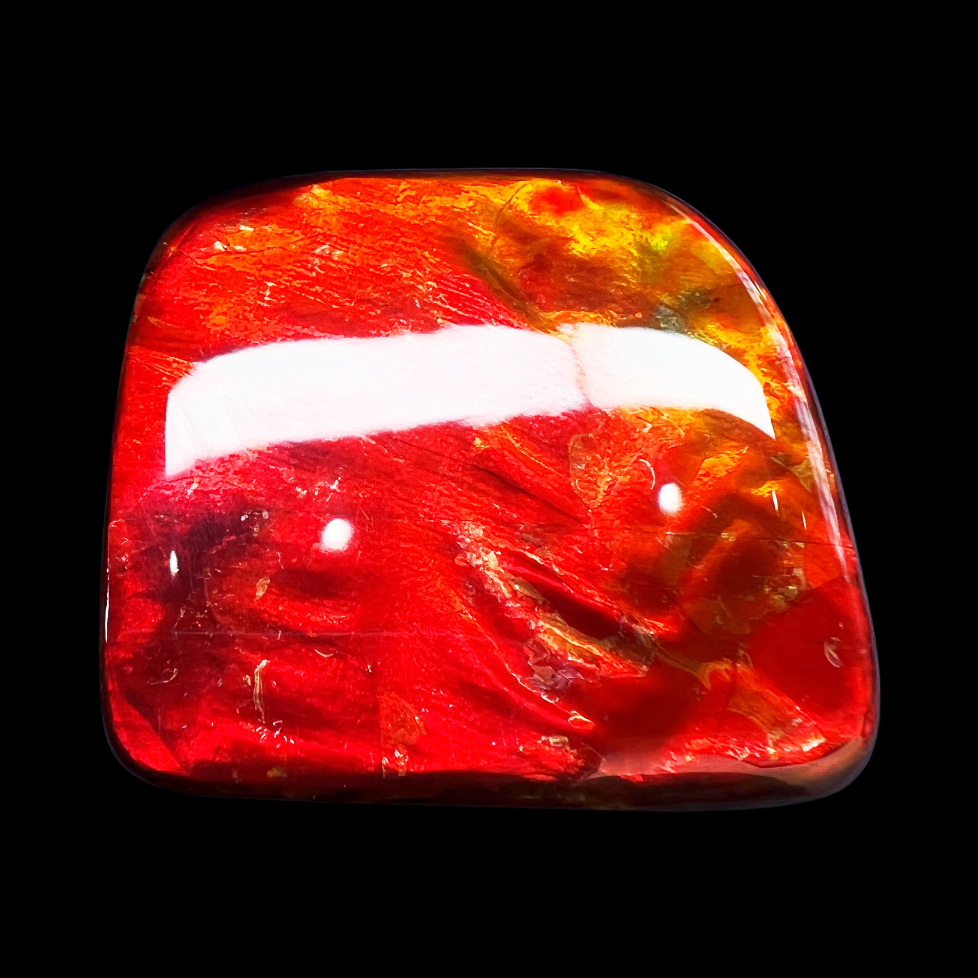 【斑彩】38.7mm 加拿大原石 N-4 贝壳摆件 P1