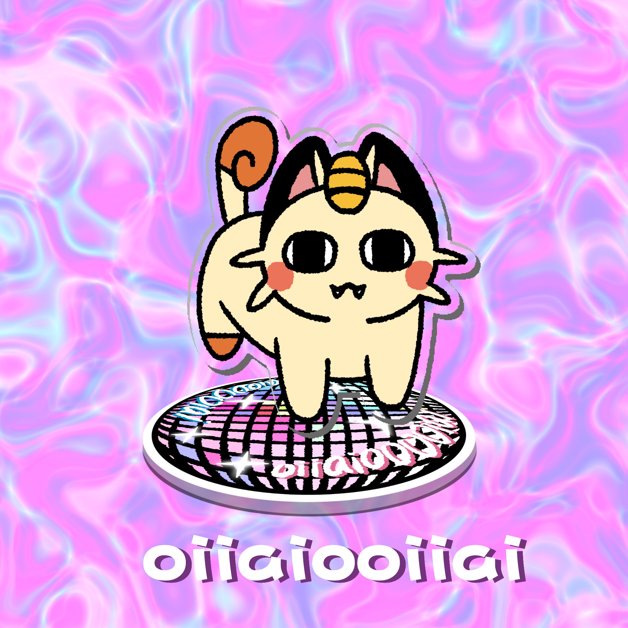 oia猫立牌直播等级奖励链接，直播间级别不够默认冰箱贴颜色玩法