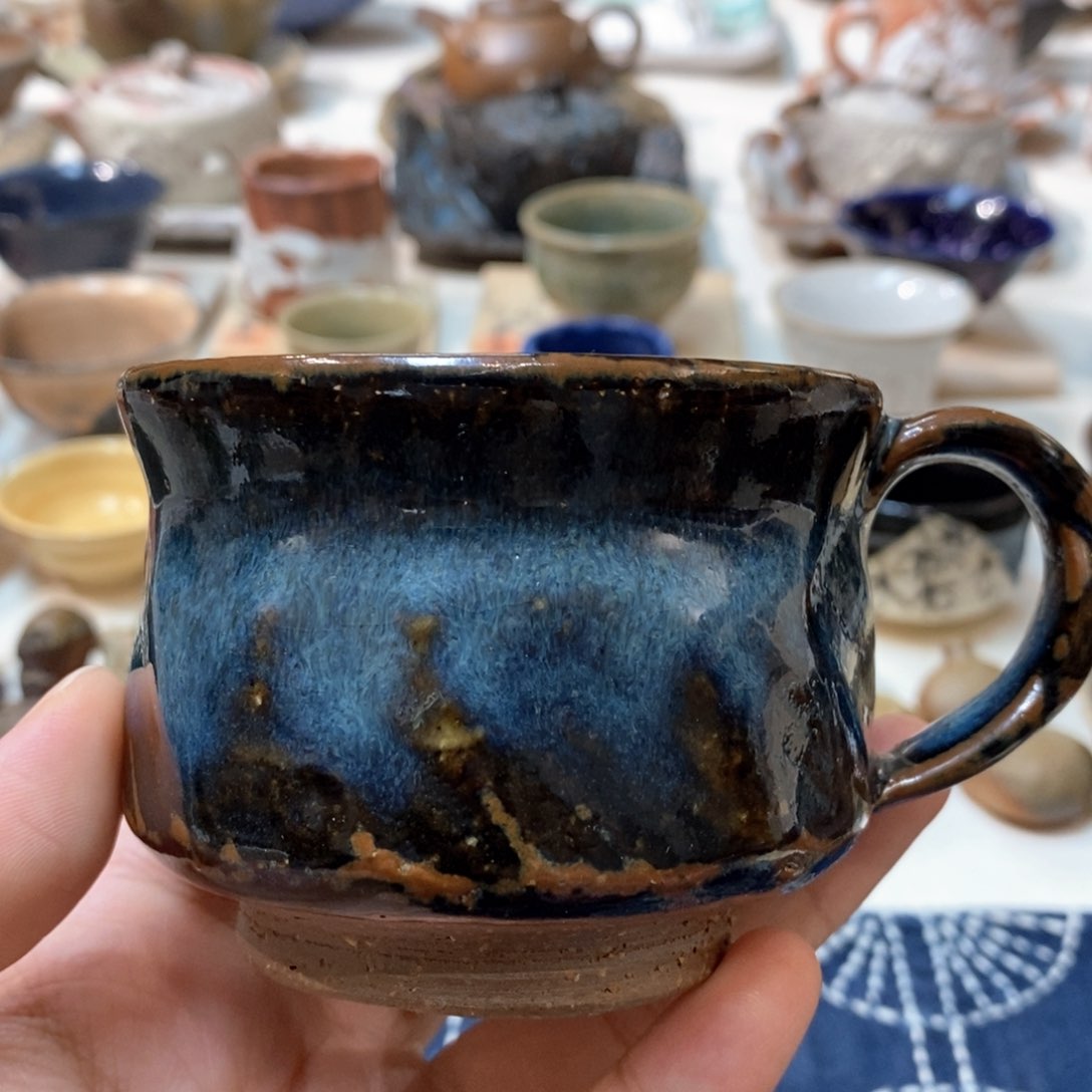 柴烧侘寂粗陶茶具