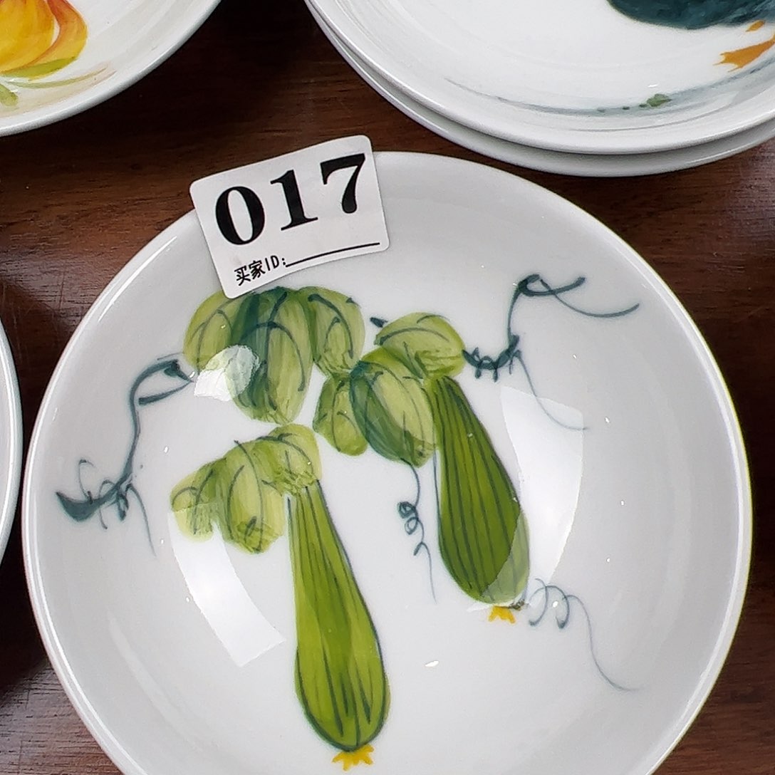 瓷片景德镇陶瓷手工手绘制作