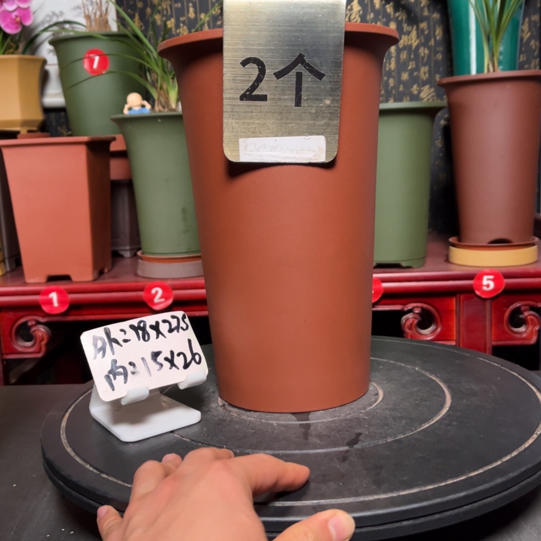 紫砂花盆紫砂花盆