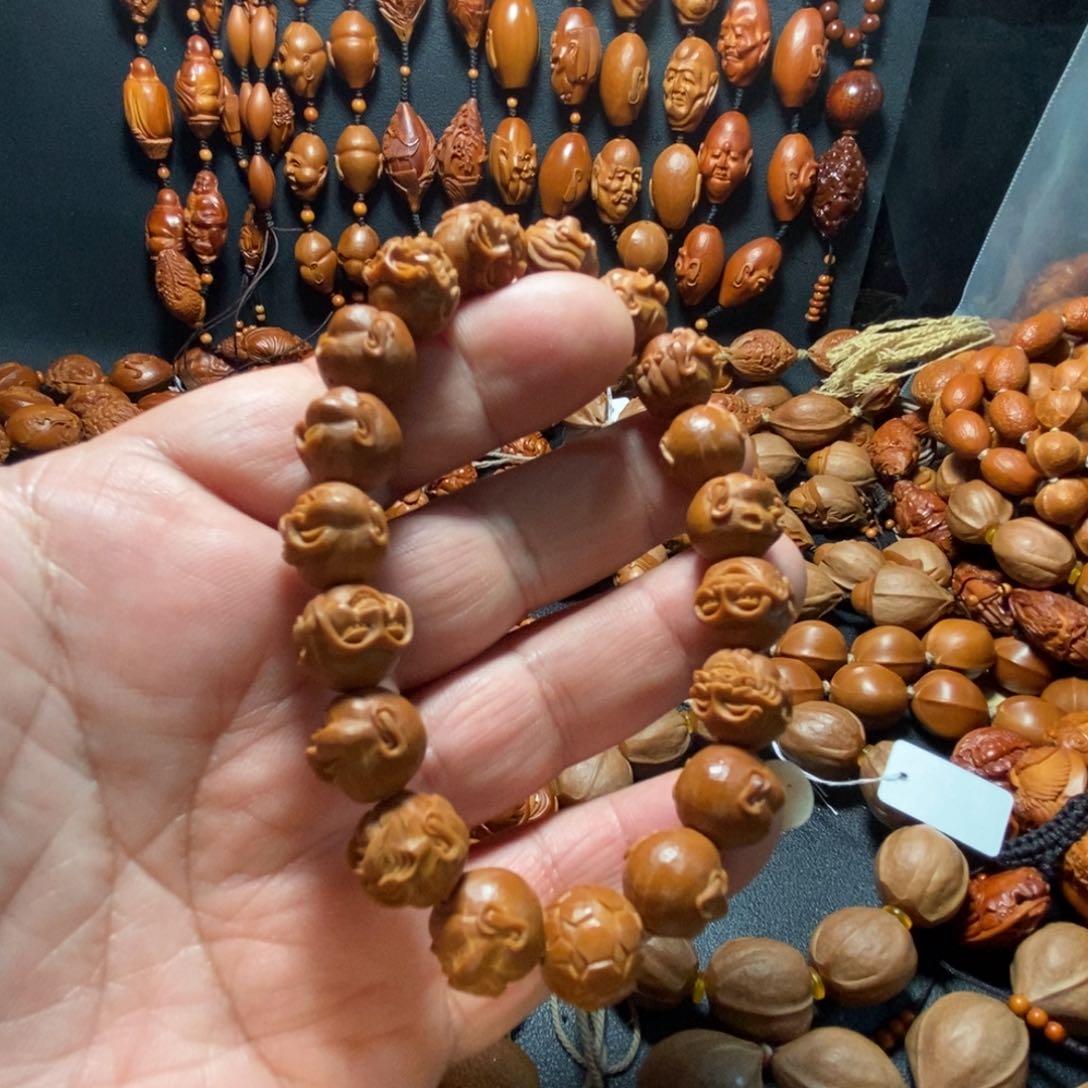 橄榄核手串/手链愿****?橄榄核纯手工假一赔四