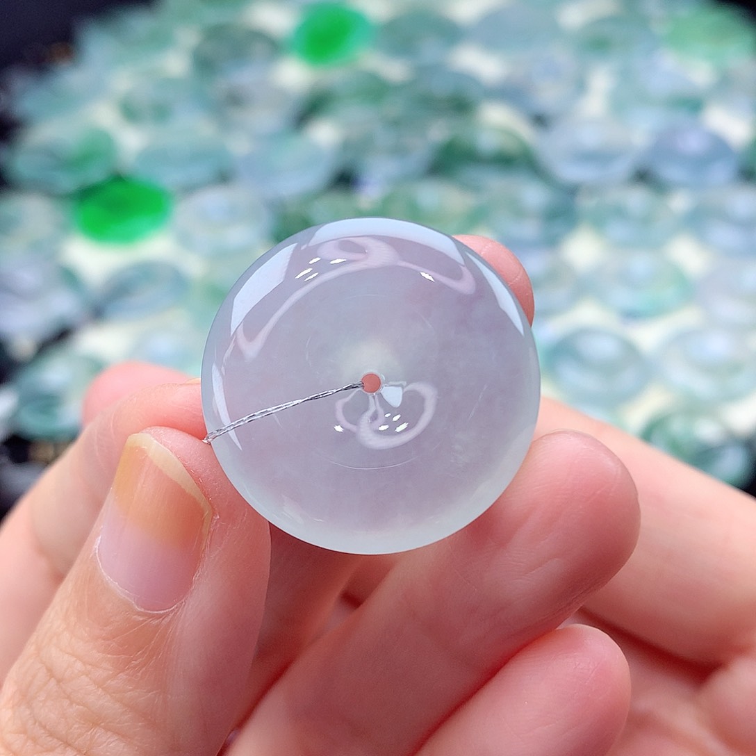 颈饰未镶嵌翡翠编号6-尺寸24.9/5.7