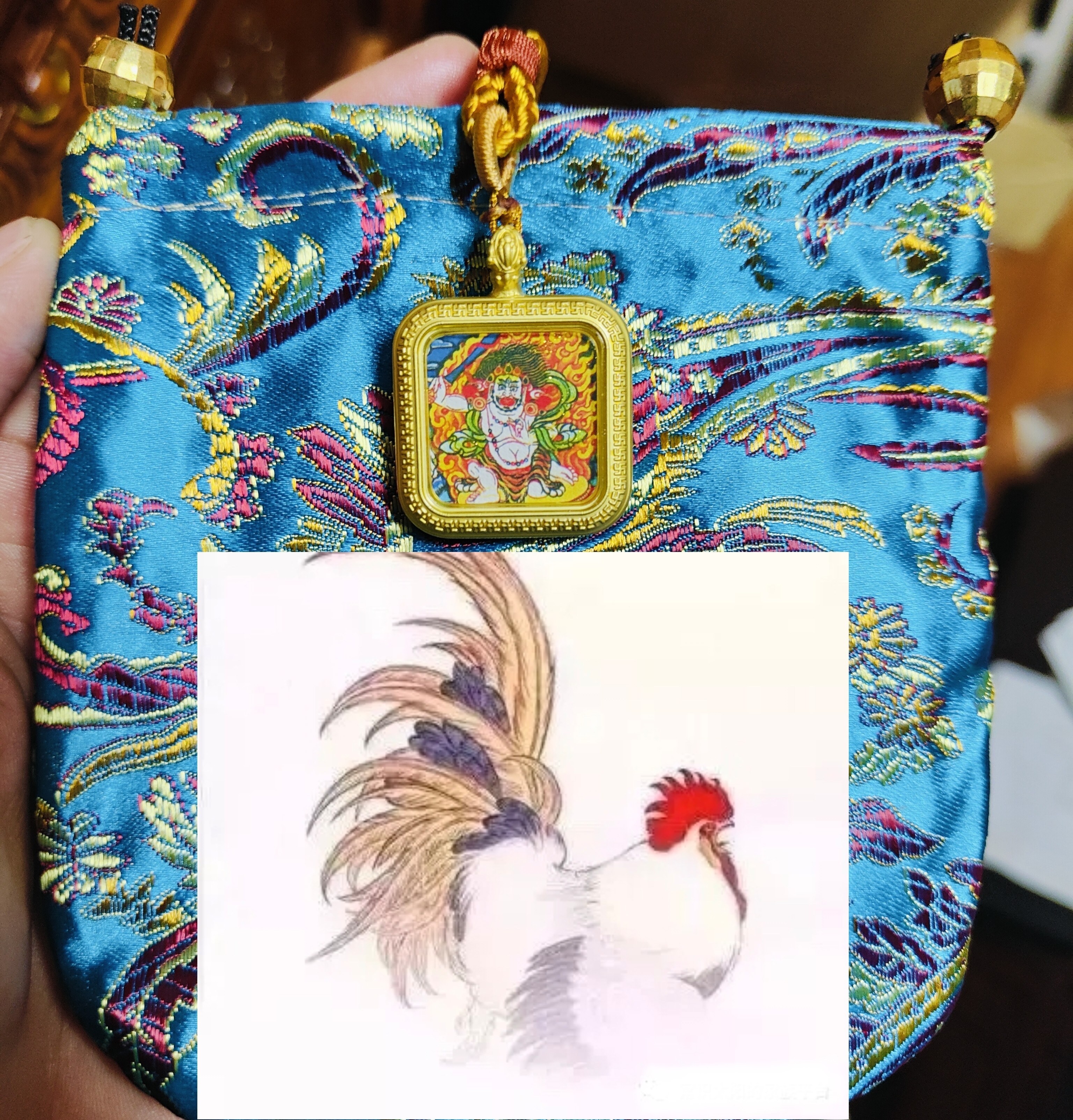 铜合金钛钢吊坠 