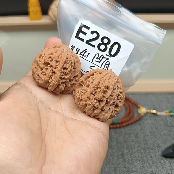 吊坠文玩核桃41凹底