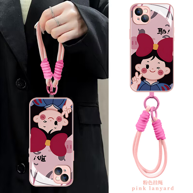 适用【苹果/华为/荣耀/OPPO/vivo】白雪公主液态玻璃手机壳