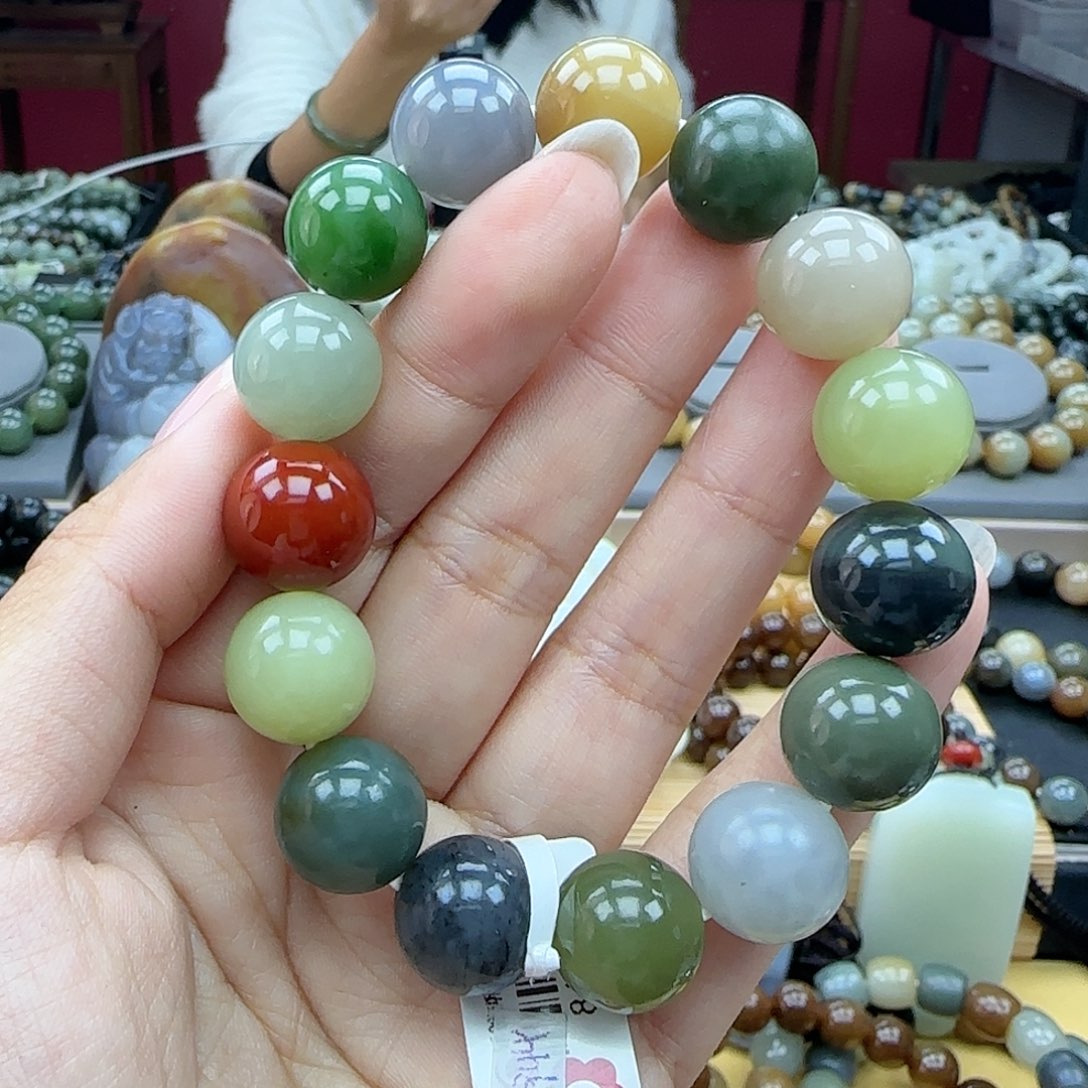 和田玉手链未镶嵌