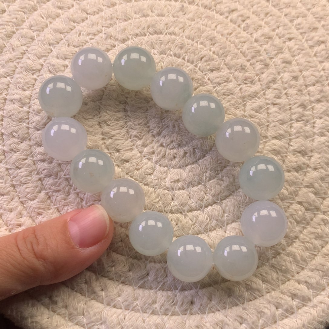 翡翠未镶嵌颈饰天然翡翠卡15手串定金