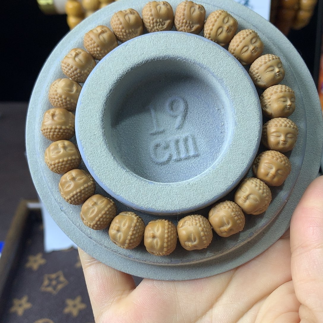 木质非金属宝宝佛七折11.5mm