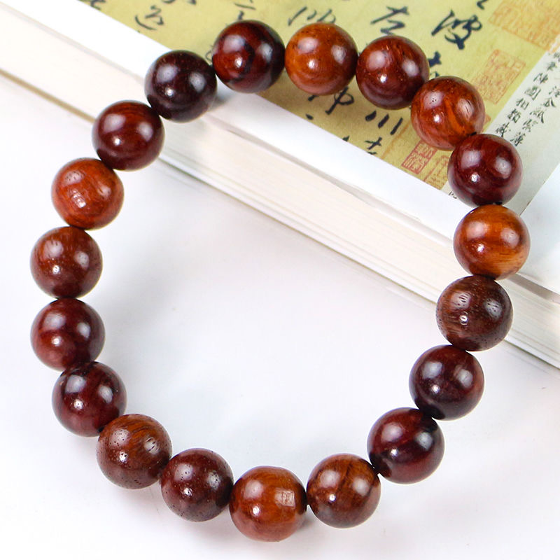 非金属木制手链 木质转运珠念珠佛珠可盘玩C0048（无礼盒）