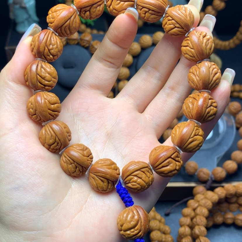 【闪购商品】桃核手串段*宁荔枝17手串