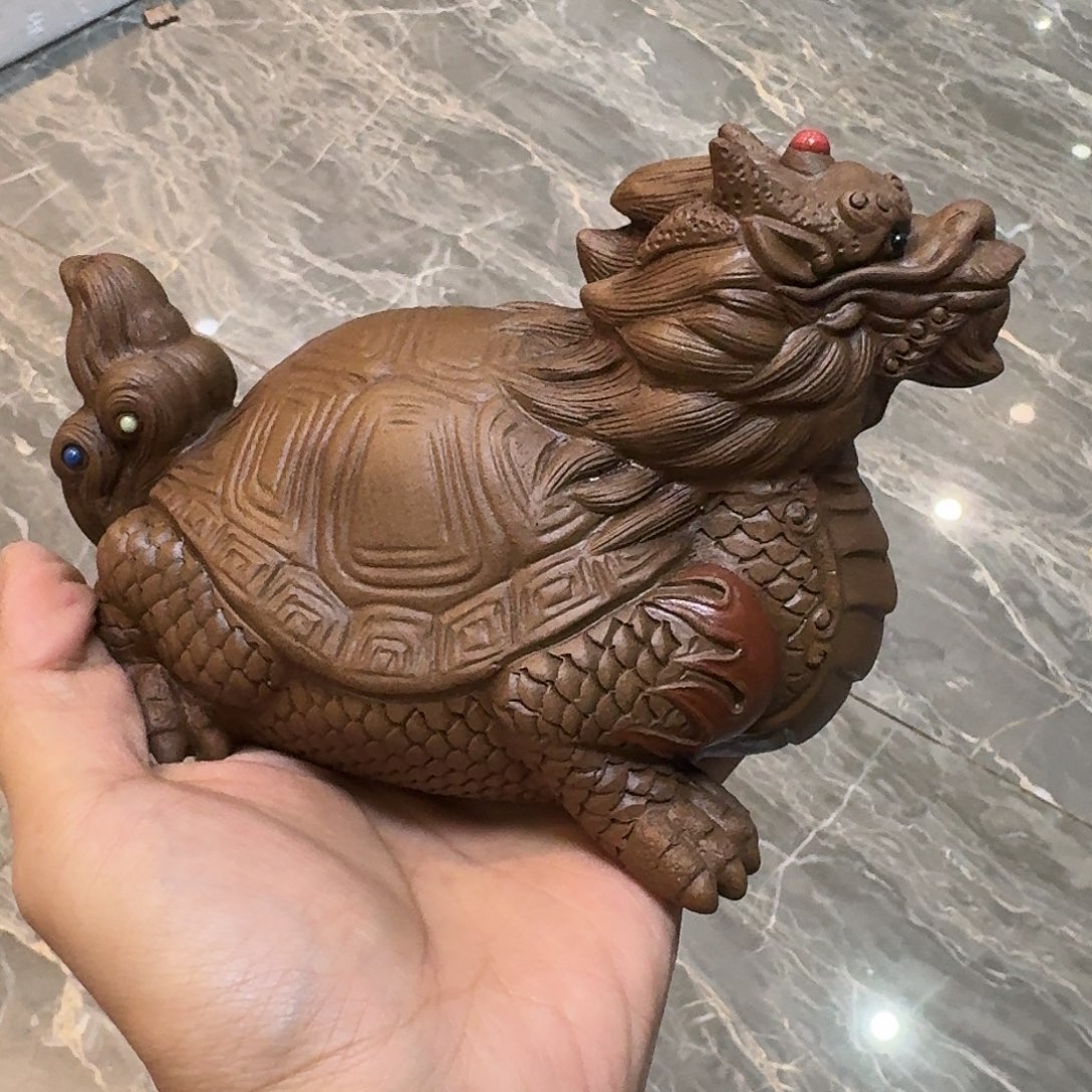 紫砂茶宠大龙龟大龙龟