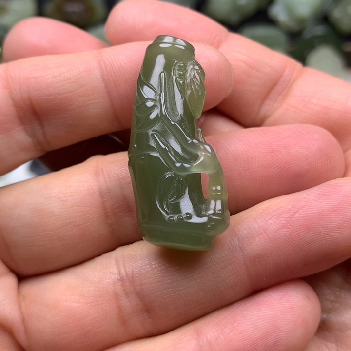 和田玉把件未镶嵌