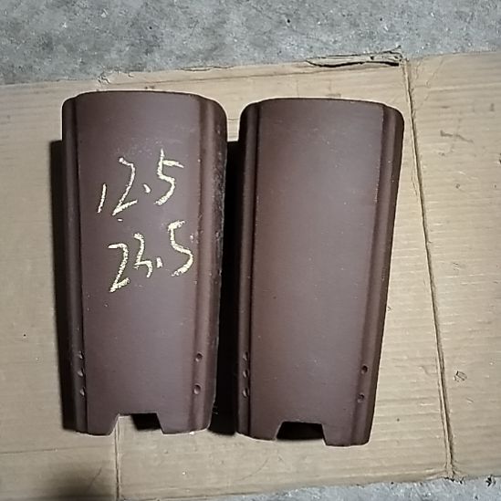 紫砂四方签筒两个