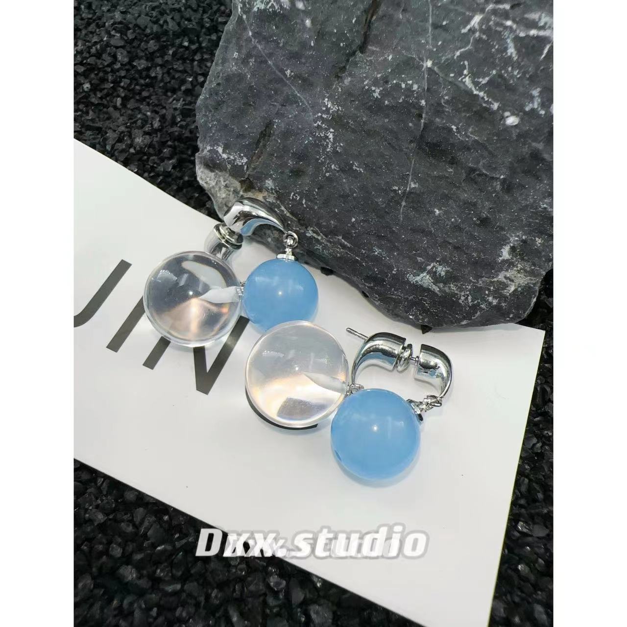 铜合金仿水晶耳饰 DXX小晰饰品-新品-耳饰37801