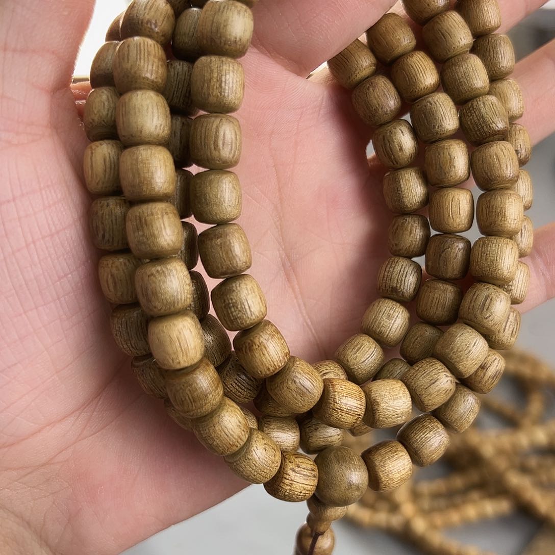 沉香沉香香囊海南黄油格0.8mm鼓珠多圈高油脂多样性发一