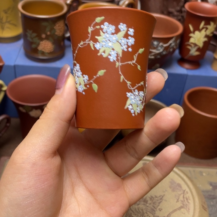 紫砂茶杯紫砂主人杯