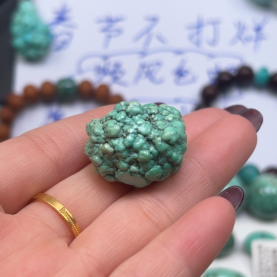 绿松石珠宝奇石未镶嵌