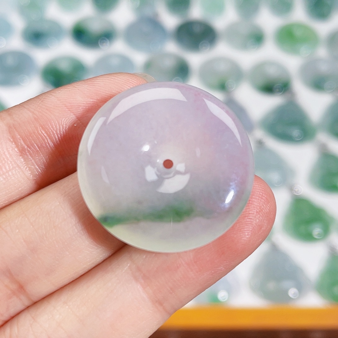 颈饰未镶嵌翡翠吊坠