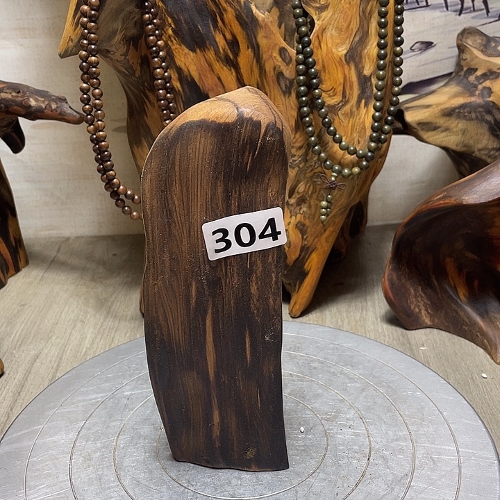 庄***哥木直播间木质摆件