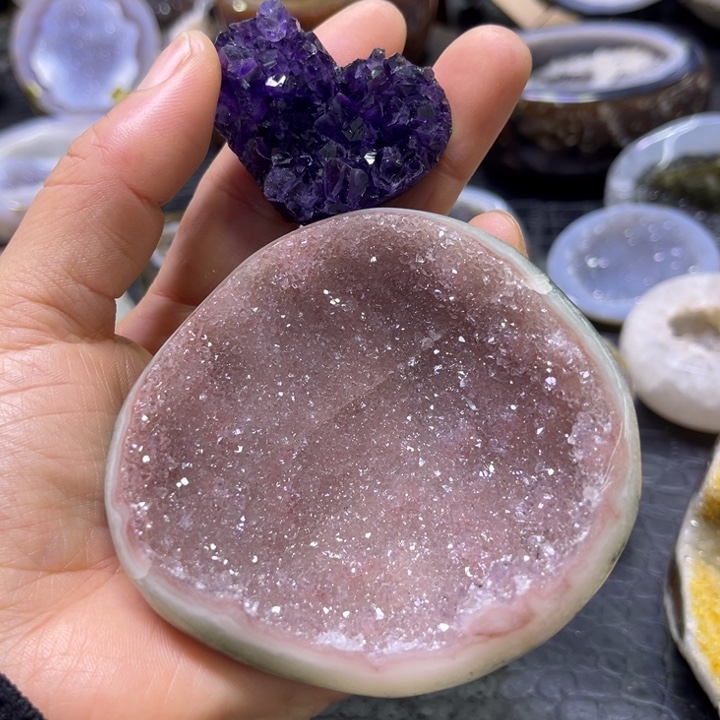 水晶珠宝半成品未镶嵌