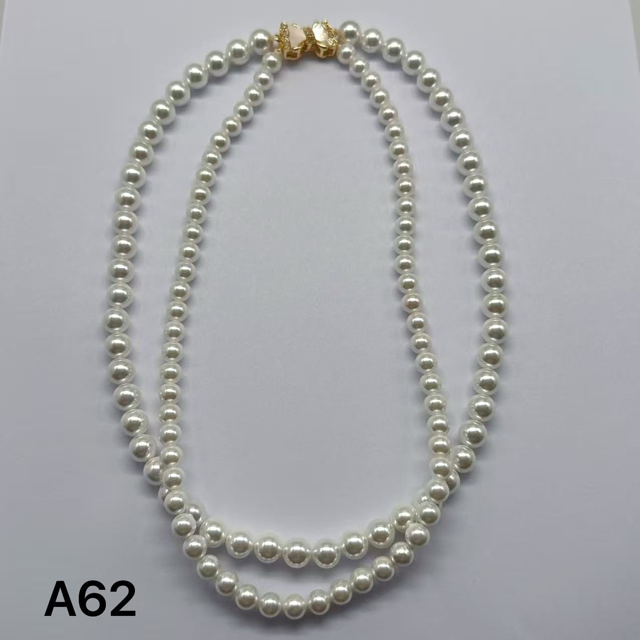 （双双甄选） A62精美时尚美人珠链约6-8mm 多样性发货