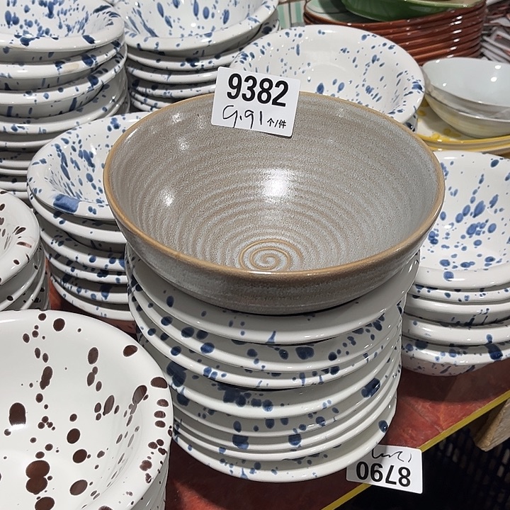 瓷微瑕外贸餐具9382