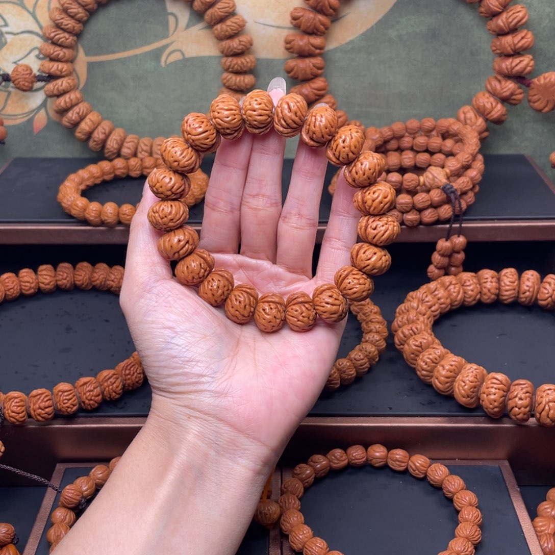 桃核手串17蟠桃单圈